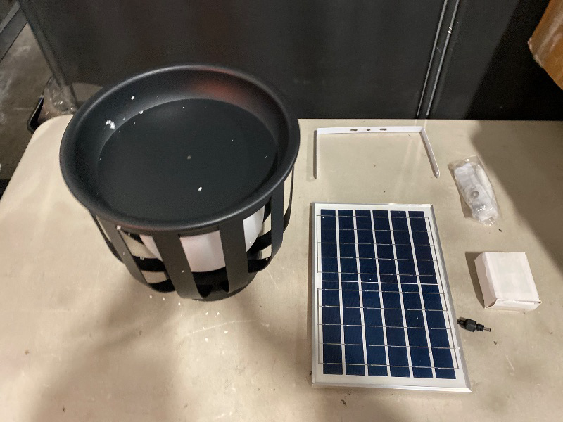Photo 1 of 1PC Solar Floor Light, Solar Table Light, IP65, Indoor & Outdoor use