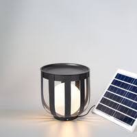 Photo 1 of 1PC Solar Floor Light, Solar Table Light, IP65, Indoor & Outdoor use