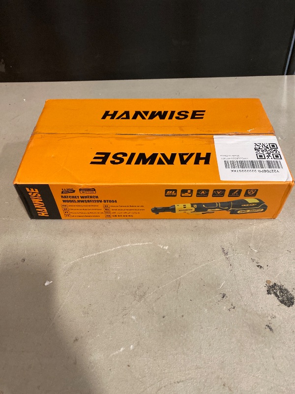 Photo 1 of 1/2 Inch Cordless Ratchet Wrench Compatible with DeWalt 20V Max Battery, 74Ft-Lbs (100N.m) High Torque, Brushless Motor, 0-400RPM Variable Speed, 7 Sockets, 1/2" to 3/8" Adapter, 3" Extension Bar