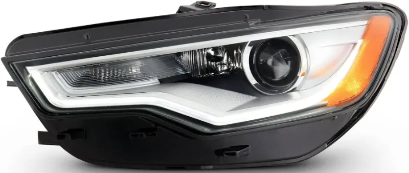 Photo 1 of Xenon Headlight Assembly for 2012-2015Audi A6/A6 Quattro/S6 Quattro w/Xenon Non-AFS Mode W/LED DRL Right Passenger Side Front Headlights Headlamps (driver side)