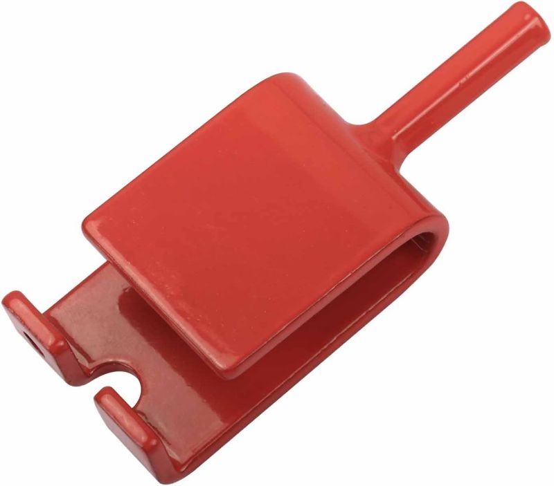 View 1 of Ice Anchor Power Drill Adapter Fits 1/2" Electric Drill Chuck and 3/8" Ice Anchor Connection End, Ice Shelter Accessories for Ice Fishing Shelter Tent, Red Ice Shanty Anchors Adapter