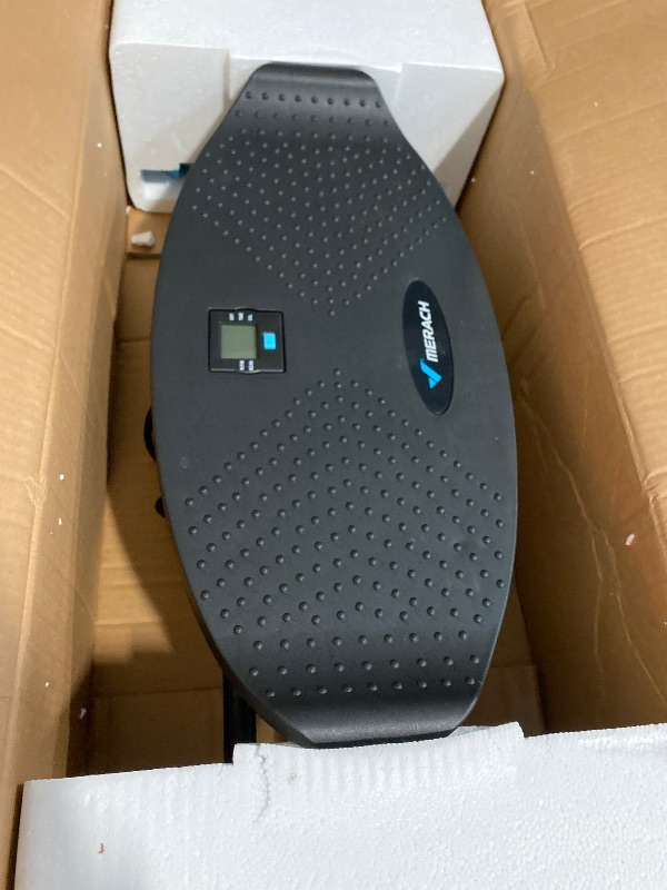 Photo 1 of MERACH Balancing Machine for Full Body Workout, Sliding Ski Simulator with Resistance Bands, 300 LBS Loading Capacity Exercise Workout Equipment for Women (Black)