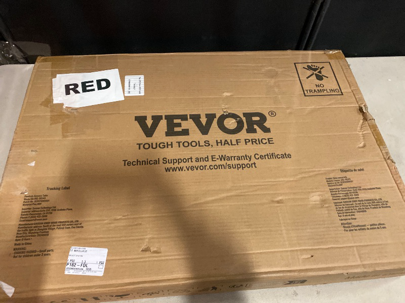 Photo 1 of VEVOR Sensory Table and Chairs Set, Toddlers Activity Table with 2 Stools, 2 Storage Bins & Paper Roll Holder, Indoor/Outdoor Play Sand and Water Table, Wooden Kids Sensory Table - Gift for Boys Girls