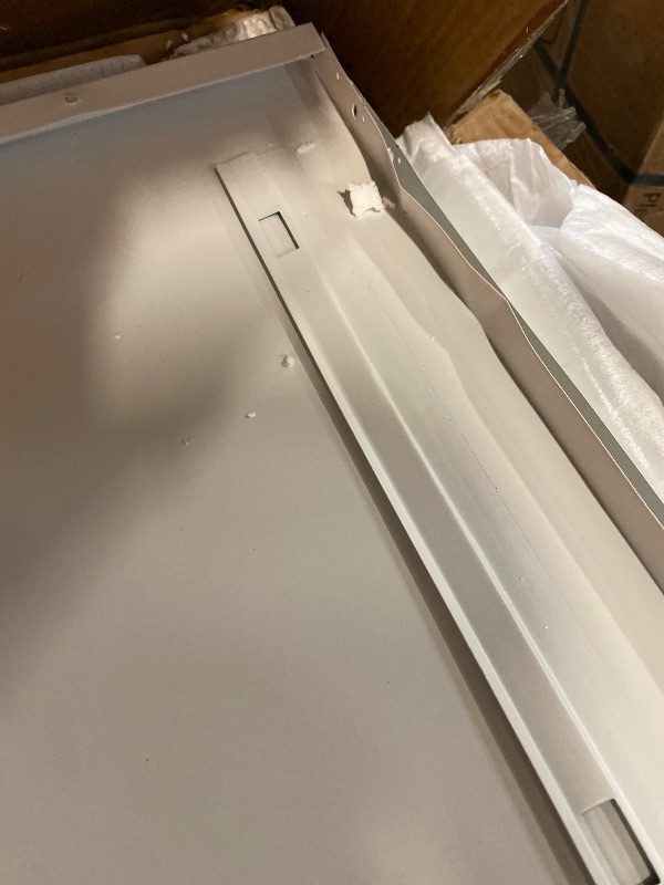 Photo 1 of 71" Tall Metal Storage Cabinet, Kitchen Pantry Storage Cabinets with Doors and 4 Shelves, White Pantry Cabinet, Utility Kitchen Cupboard, Large Steel Cabinets for Dining, Office, Living Room