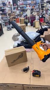 Photo 1 of 21V Cordless Leaf Blower with 6.0 Ah Battery | Lightweight, Hand-Held for Efficient Yard and Garden Cleaning | Includes Charger | Ideal for Patio, Lawn, Backyard, and Garage