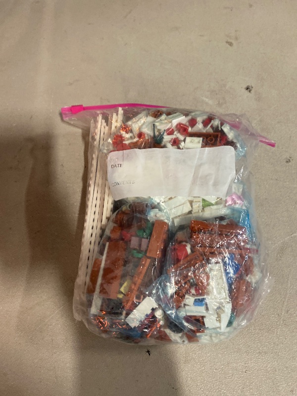 Photo 1 of General Jim's Christmas Gingerbread House kit Building Block Bricks Set, A Great Holiday Present Idea for Christmas (1,455 Pieces) Modular Building Great for Teens and Adults