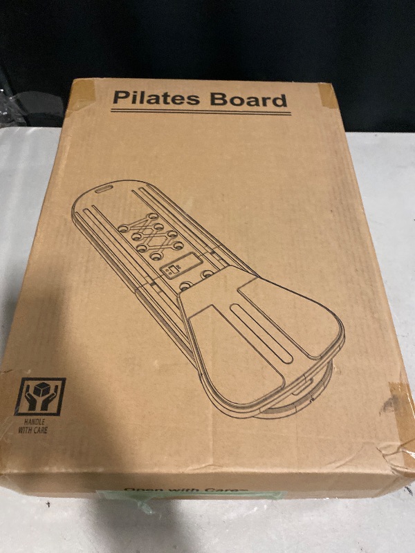 Photo 1 of Pilates Board, Portable Pilates Reformer Equipment with Timer, 7-in-1 Foldable Pilates Machine for Home Workout, Multi-Purpose Pilates Equipment at Home, Office