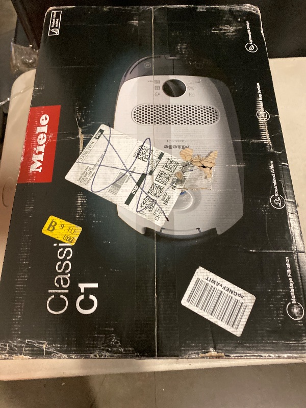 Photo 1 of Miele Classic C1 Turbo Team Bagged Canister Vacuum, Tech Blue - Portable, Household