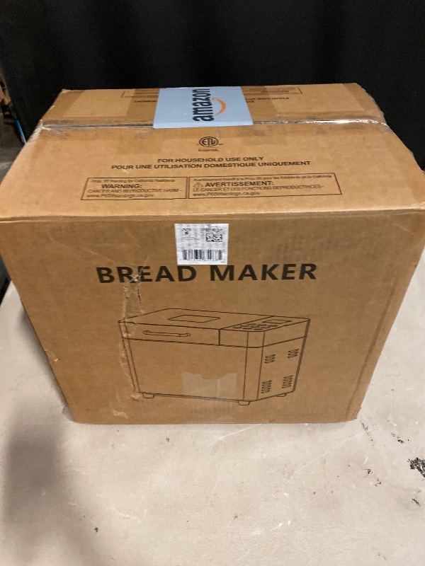 Photo 1 of 2LB Bread Maker Machine, OSIPOTO 17 in 1 Automatic Stainless Steel Bread Machine, Non-stick, Beginner-Friendly Controls, 15 Hour Timer, Easy to Clean Low Noise, High Success Rate for Homemade Bread