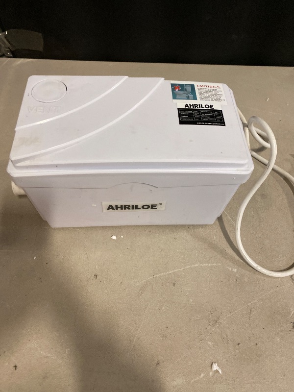 Photo 1 of 450W Sink Pump, Macerator Pump with 3 Inlets/1 Outlets, Sewage Pumps for Sink, Laundry, Basement (Not for Toilet)