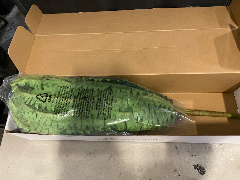 Photo 1 of 50" Artificial Boston Ferns, Fake Bush Plants, Large Faux Ferns with 96 Fronds for Outdoors Home Decor