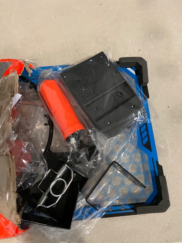 Photo 1 of Basketball Hoop Indoor with LED Lights, Basketball Toys Gifts for 5 6 7 8 9 10+ Year Old Boys Kids, Indoor Over The Door Mini Basketball Hoops with Electronic Scoreboard & 4 Balls