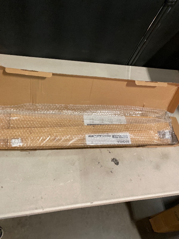 Photo 1 of Bamboo Over the Stove Spice Shelf for Kitchen Storage, 31.5" Spice Rack Organizer Stove Top Shelf with 6 hooks, 11.4" Height Extra Oven Back Sink Countertop, Easy to Assemble