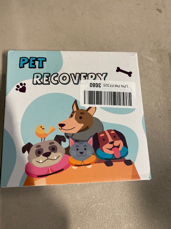 Photo 1 of BEAUTYZOO Dog Cone Alternative After Surgery for Large Medium Small Dogs, Soft Inflatable Cone Collar for Dogs Cats, Dog Neck Donut E Collar Dog Recovery Collar to Stop Licking, Lion, L