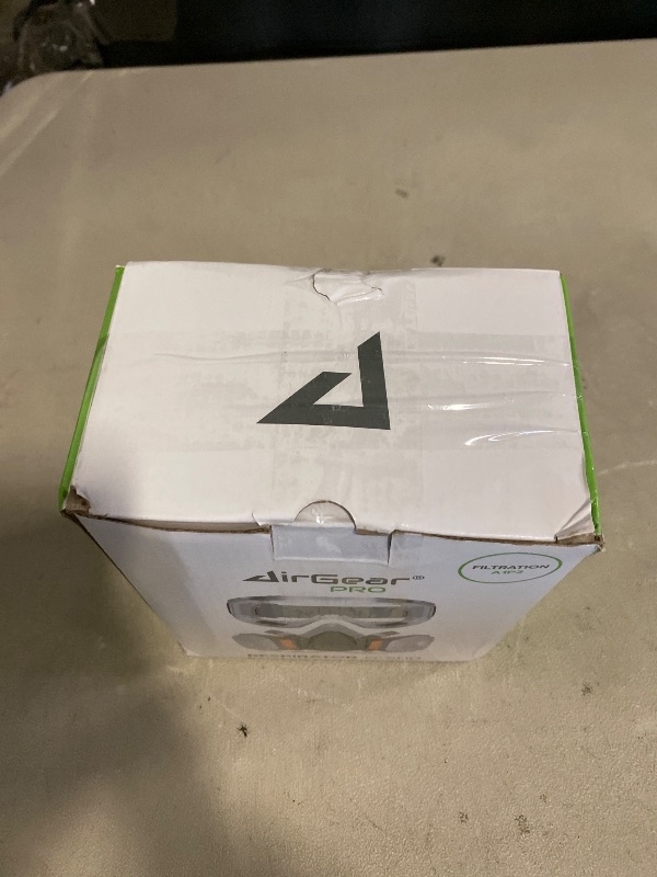 Photo 1 of AirGearPro G-500 Reusable Respirator Mask with A1P2 Filters | Anti-Gas, Anti-Dust | Gas Mask Ideal for Painting, Woodworking, Construction, Sanding, Spraying, Chemicals, DIY etc