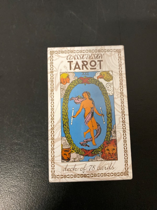 Photo 1 of Classic Tarot Cards Deck with Guide Book, Timeless Symbols from Beginners to Experts