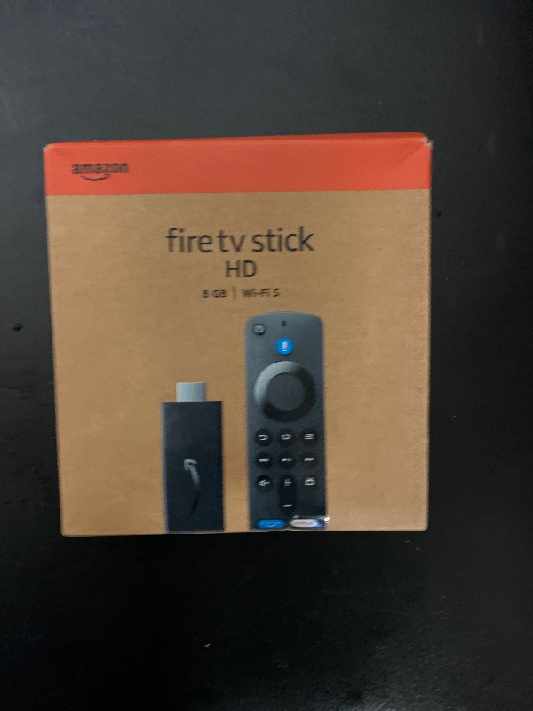 Photo 1 of Amazon Fire TV Stick HD (newest model), free and live TV, Alexa Voice Remote, smart home controls, HD streaming