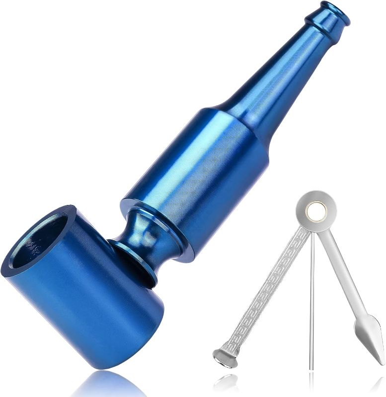 Photo 1 of Beer Bottle Pipe Scraper Set, Pipe Set for Pipe Removable Cleaning Ashtray, Pipe Cleaner Tools for Pipe Lovers (RED)