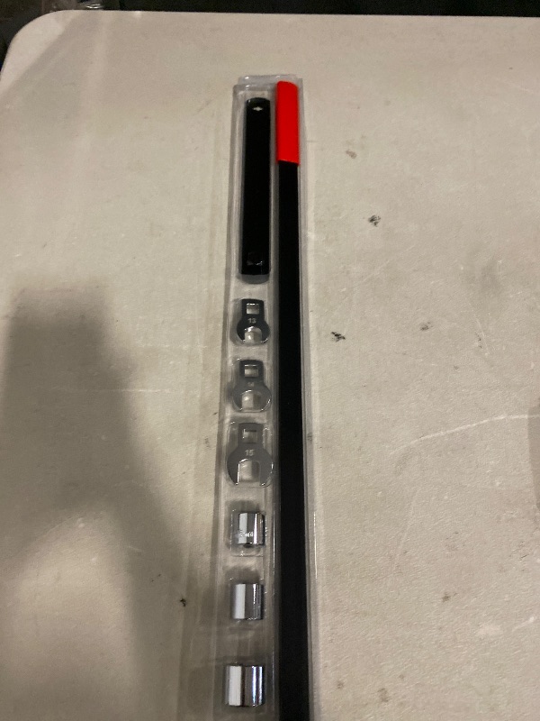 Photo 1 of 8PCS Serpentine Belt Tool Kit, Belt Tensioner Wrench Set 3/8" & 1/2" Drive for Automotive Engine Maintenance