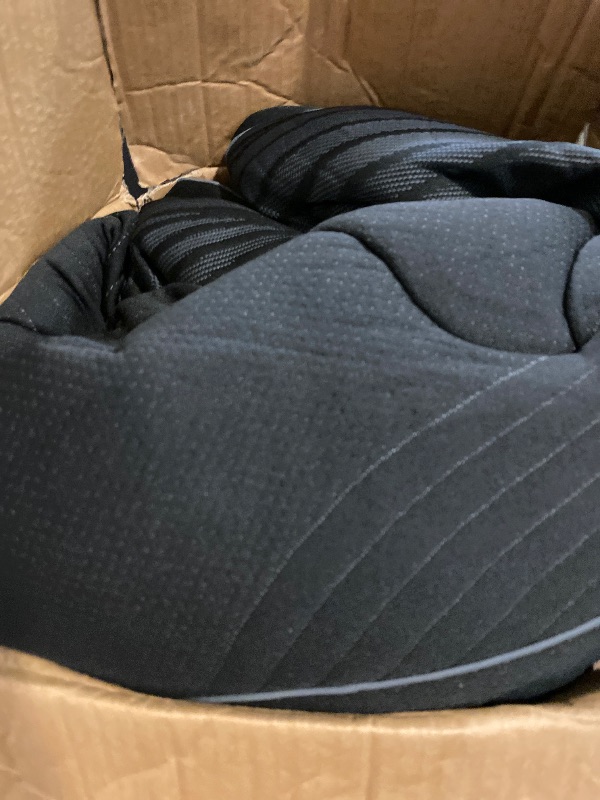 Photo 1 of Queen Size Memory Foam Mattress Topper - 4 Inch Cooling Dual Layer with 2" Gel Memory Foam & 2" Thick 1500 GSM Pillow Top, Breathable Mattress Pad Cover Medium Firm Support for Back (Black)