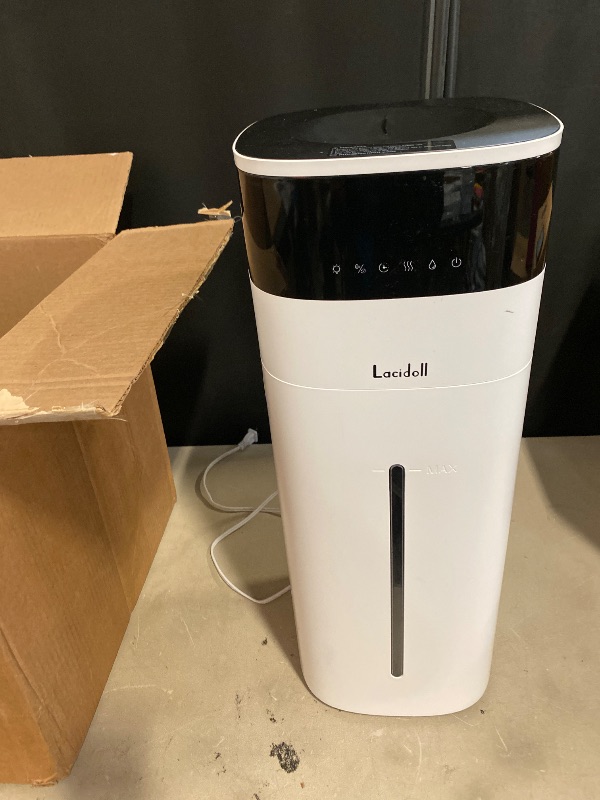 Photo 1 of Cool and Warm Mist Humidifier Large Room, 5.3Gal/20L Humidifiers for Home 2500 sq ft, Air Humidifiers for Bedroom with Diffuser&Extended Tube, Whole House Humidifiers for Nursery Baby Plants