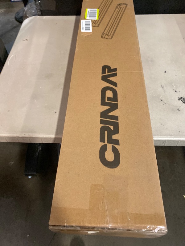 Photo 1 of Ski & Snowboard Rack for Car Roof, 27.5'' Loading Width Fits 6 Pairs of Skis or 4 Snowboards, Aluminum Roof Rack with Lock & Rubber Padding