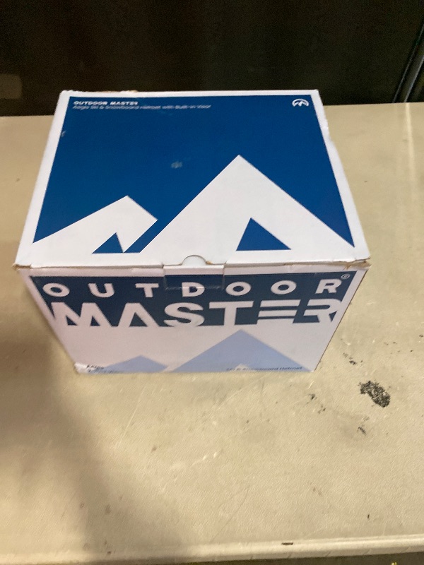 Photo 1 of OutdoorMaster Snowboarding Helmet with Ski Goggles, Ski Helmet and 2-in-1 Visor Goggles Set - Adjustable Fit & Cooling Vents - Snow Helmets for Men, Women & Youth