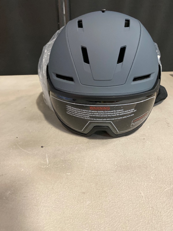 Photo 1 of OutdoorMaster Snowboarding Helmet with Ski Goggles, Ski Helmet and 2-in-1 Visor Goggles Set - Adjustable Fit & Cooling Vents - Snow Helmets for Men, Women & Youth