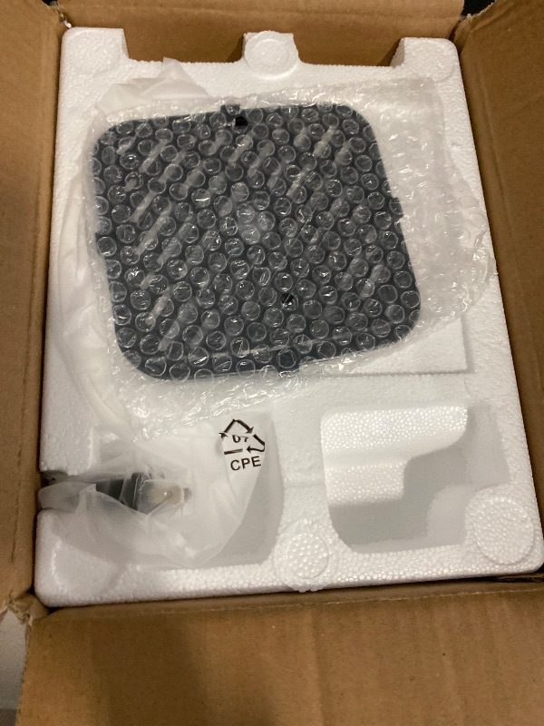 Photo 1 of 3 Qt Compact Air Fryer with Non-Stick Basket and Rack, User Friendly Simple Touchscreen, Cook in Simple Steps, Low-Oil Cooking Small Air Fryer, Space Saving Cooker