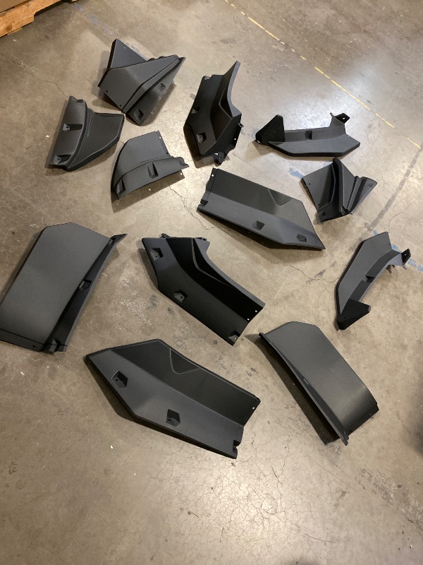 Photo 1 of KEMIMOTO Fender Flares Compatible with Kawasaki Teryx KRX4 1000 2023 2024 2025 2026, XXL Wider Mud Guards Mud Flaps, Upgraded Ultra Extended Front Rear Fender Flares HDPE