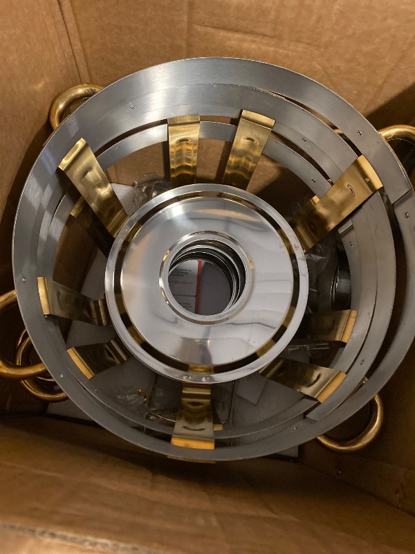 Photo 1 of Chafing Dishes for Buffet 4 Pack, 6QT [Worry-Free Assemble] Food Warmers for Parties Buffet [Elegant Gold and Silver Colors] Stainless Steel Round Chafing Dish Buffet Set with Complete Set