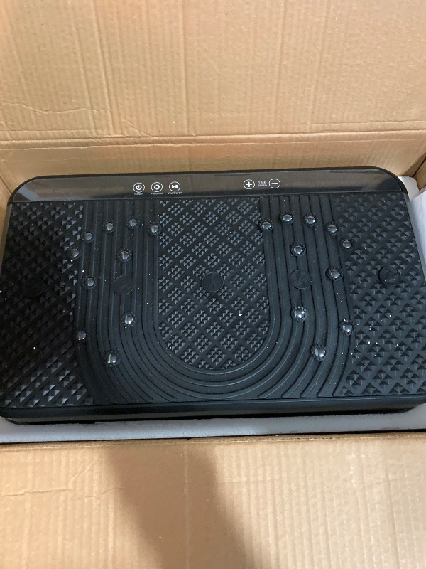 Photo 1 of AXV Vibration Plate Fitness Platform Exercise Machine Vibrating Shaking Full Body Shaker Workout Vibrate Stand Shake Board Sport Gym for Weight Loss Fat Burner for Women Men