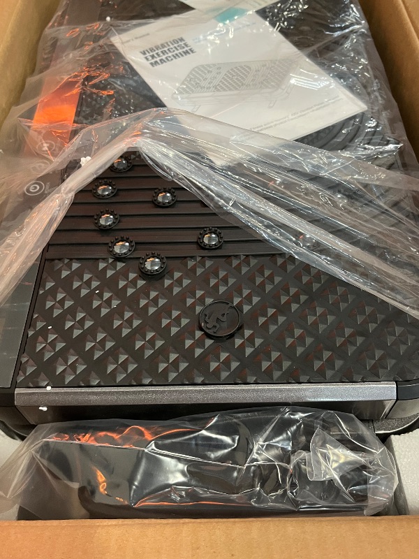 Photo 1 of AXV Vibration Plate Fitness Platform Exercise Machine Vibrating Shaking Full Body Shaker Workout Vibrate Stand Shake Board Sport Gym for Weight Loss Fat Burner for Women Men
