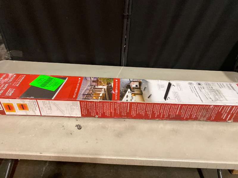 Photo 1 of Dimplex DLW Series Electric Patio Heater, Weatherproof, Black, 2400W - Premium Radiant Heater for Indoor and Outdoor Use - Slim Profile Outside Heater Perfect for Ceiling and Wall Mount Application