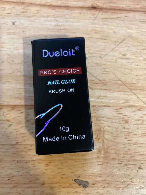 Photo 1 of Press-On Nails Glue and Glue Remover Set, Dueloit Pro's Choice Brush-On 7g with Dueloit S-1 10ml