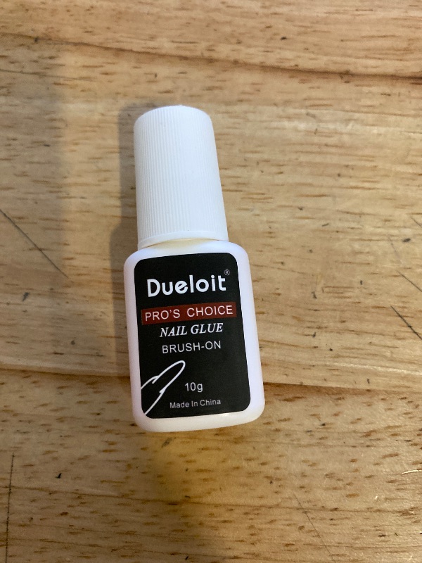 Photo 1 of Press-On Nails Glue and Glue Remover Set, Dueloit Pro's Choice Brush-On 7g with Dueloit S-1 10ml