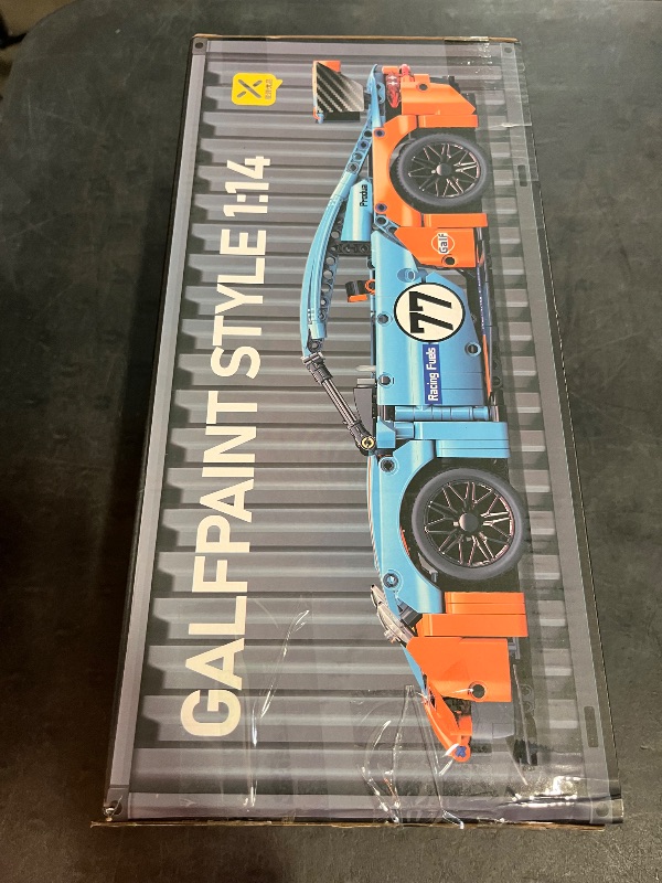 Photo 1 of Menbis 1580-Piece Building Block Kit - 1:10 Scale MOC GT3 Sports Car Building Model,Ideal for Adults & Teens 16+,Compatible with 8mm Wide Bricks