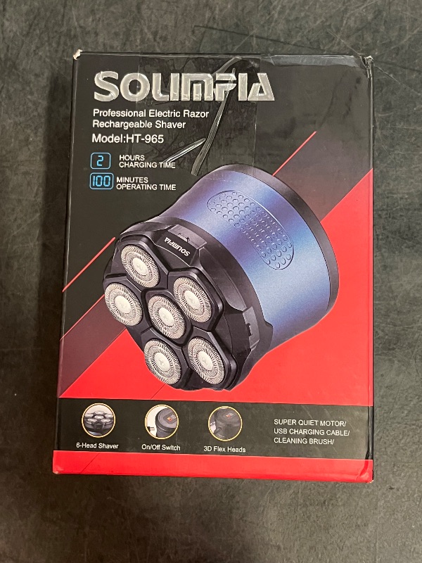 Photo 1 of Head Shaver for Bald Men Magnetic Electric Razor Hair Trimmer for Men Large Battery Capacity, Rechargeable LED Display Head Shavers with Type-C Charge Waterproof Wet/Dry