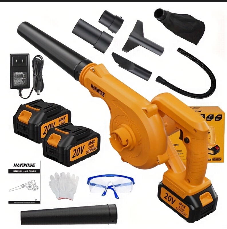 Photo 1 of High Power Cordless Leaf Blower - Hanwise 