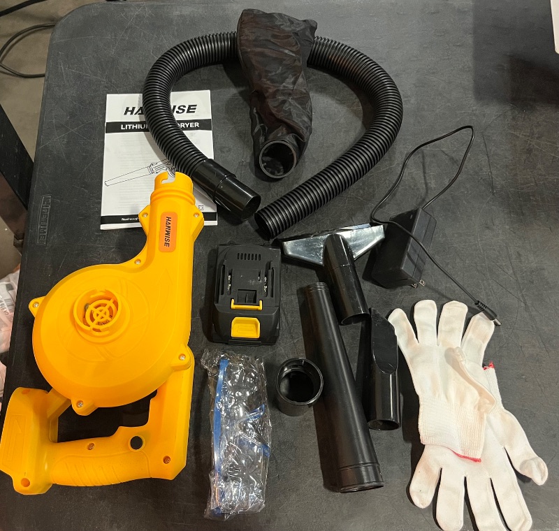 Photo 1 of High Power Cordless Leaf Blower - Hanwise 