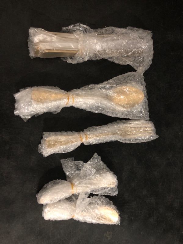 Photo 1 of Gold Silverware Set for 8, 40-Piece Stainless Steel Flatware Cutlery Set With Titanium Gold Plated, Kitchen Eating Utensils Set Include Knife Fork Spoon Set, Dishwasher Safe