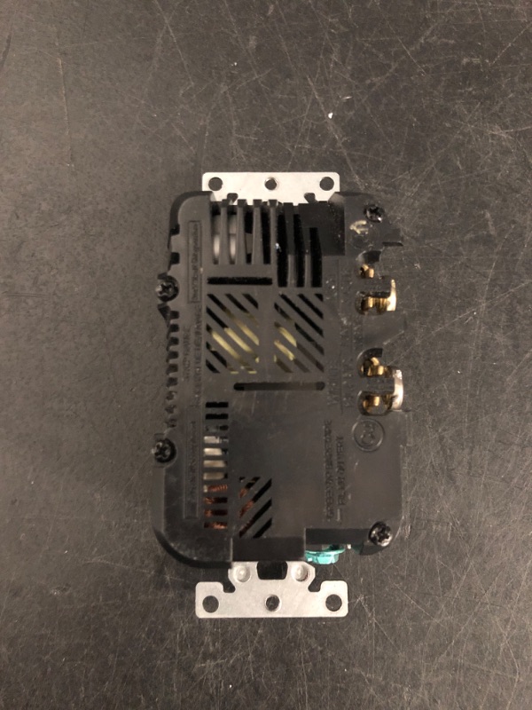 Photo 1 of Leviton Type A & Type-C USB In-Wall Charger with 15A Tamper-Resistant Outlet, USB Charger for Smartphones and Tablets, Not for Laptops, T5633-W, White
