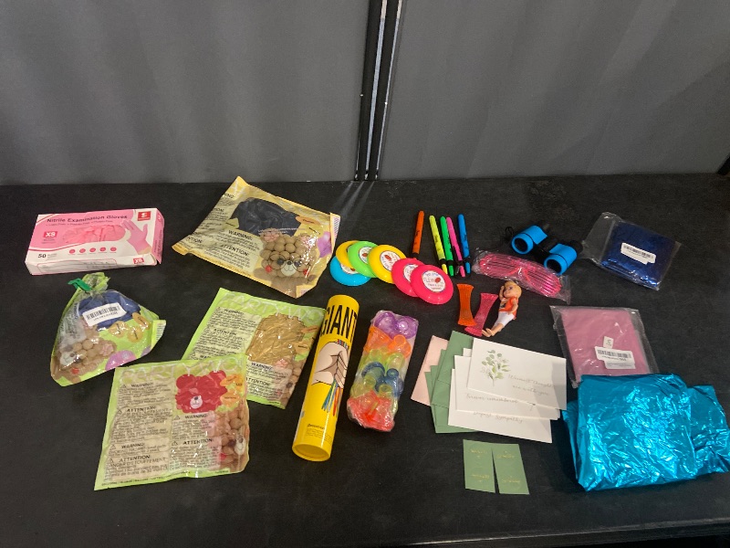 Photo 1 of 15 mixed party and toy items