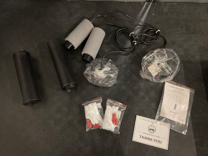 Photo 1 of Concrete Linear Pendant Light with a Metal Mesh Shade,Modern Industrial Hanging Cement Pendant Lighting Fixture for Kitchen Island Dinning Room Bedroom(Black 2-Pack)