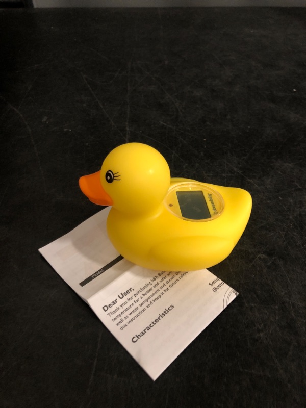 Photo 1 of b&h Baby Thermometer, The Infant Baby Bath Floating Toy Safety Temperature Water Thermometer (Classic Duck)