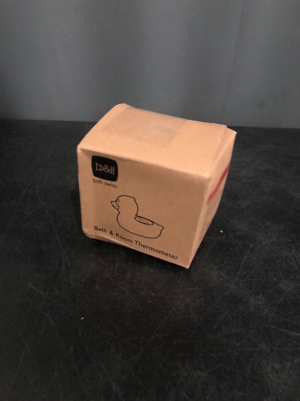 Photo 1 of b&h Baby Thermometer, The Infant Baby Bath Floating Toy Safety Temperature Water Thermometer (Classic Duck)