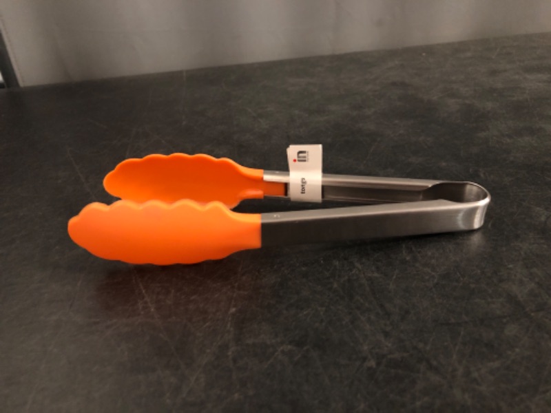 Photo 1 of 4 pack of Tongs for Cooking, 8 inch Heat Resistant Kitchen Tong 