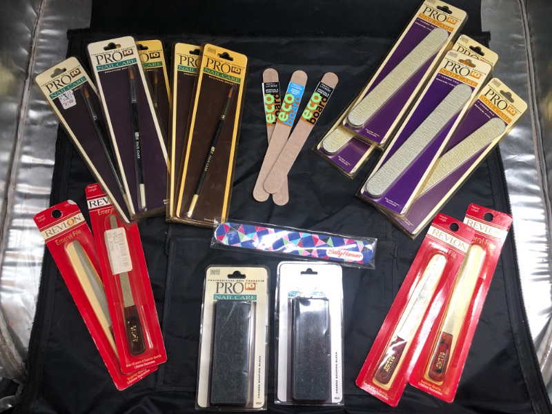 Photo 1 of 19 Mixed Nail Bundle's - Files, Buffers, & Brushes