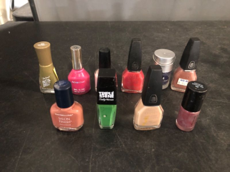 Photo 1 of 10 Pack Variety Nail Polish Fast Dry