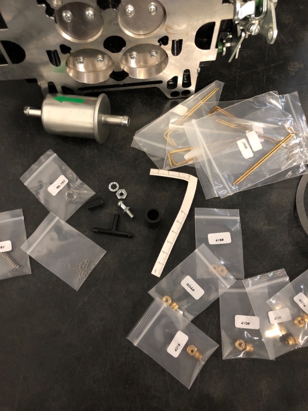 Photo 1 of 1406 Carburetor for Edelbrock 1406 Performer 600 CFM 4 Barrel Electric Choke Carb Replacement for Silverado Corvette Mustang Mercury